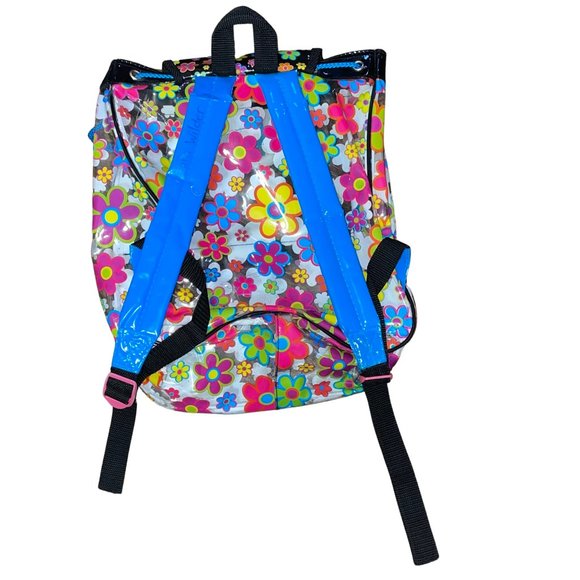 Vintage Lisa Frank BLOSSOM BEAR the psychedelic teddy BACKPACK Fantastic Fashion - Picture 2 of 3